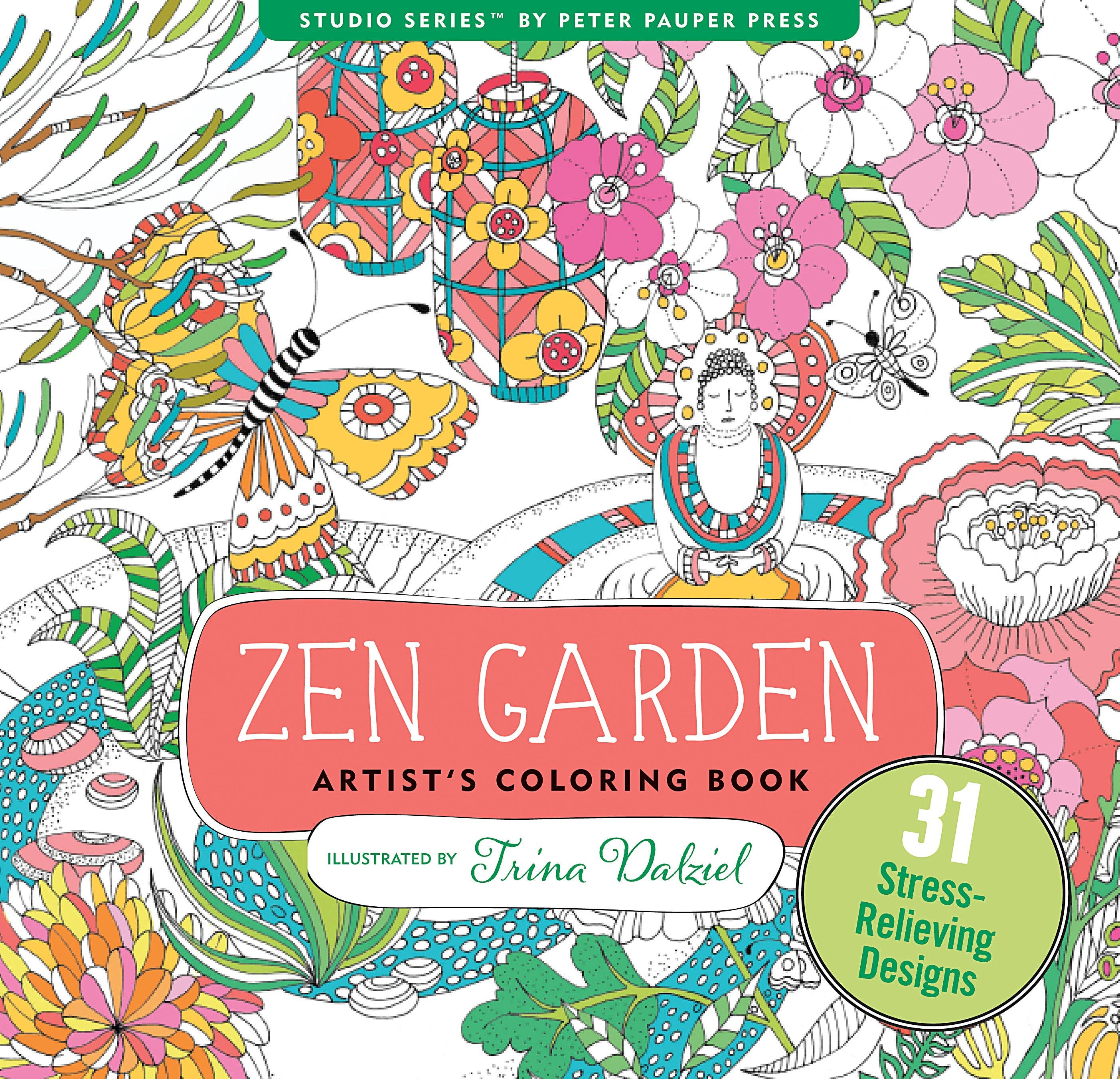 Zen Garden Coloring Book