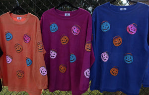PREORDER Jack-o’-lantern Sequin Corded Crews
