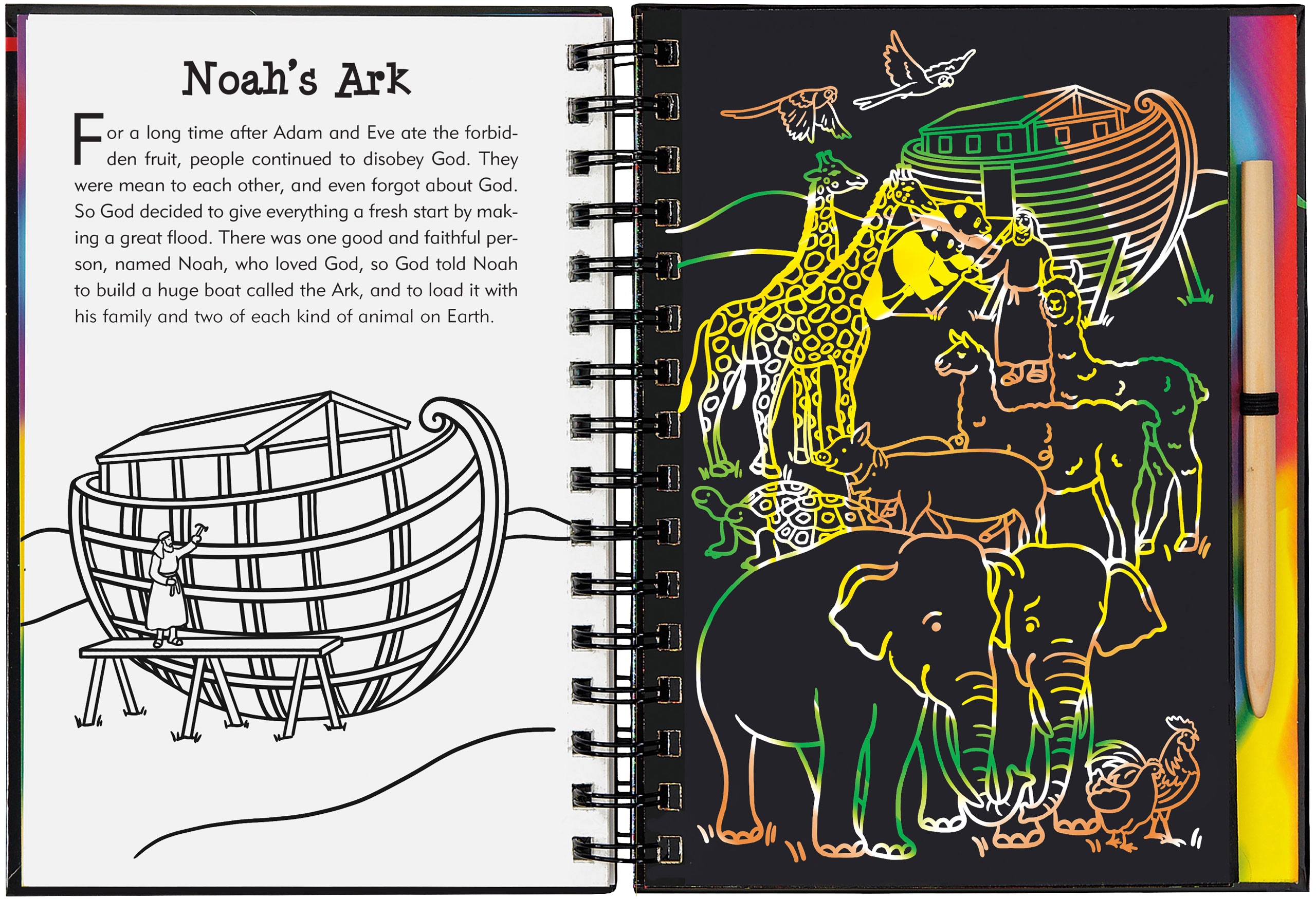 Scratch & Sketch Bible Stories