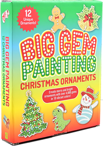 Big Gem Painting Christmas Ornaments Kit