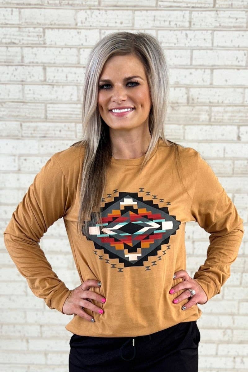 Fall Sunset Long Sleeved Tee