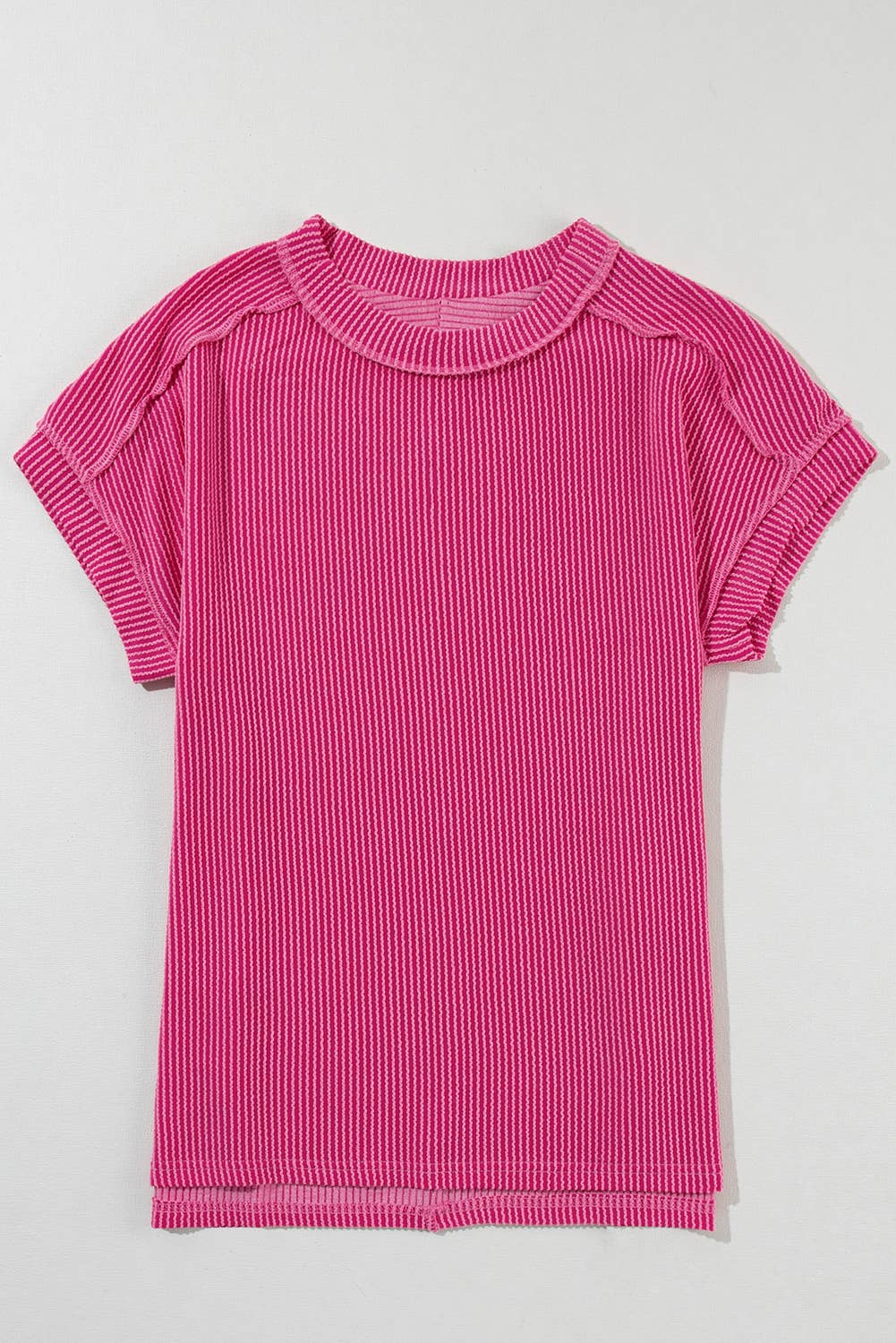 Solid Textured Exposed Seam Too