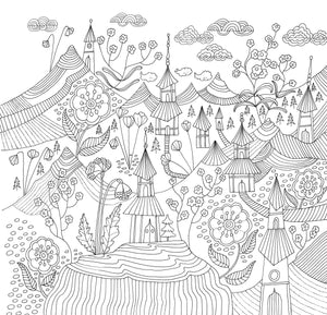 Zen Garden Coloring Book