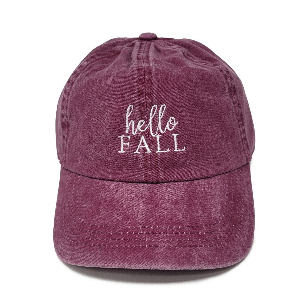 Hello Fall Hat