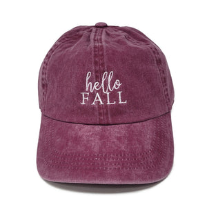 Hello Fall Hat