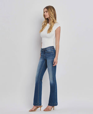 LOW RISE BACK YOKE BOOTCUT JEANS F5397