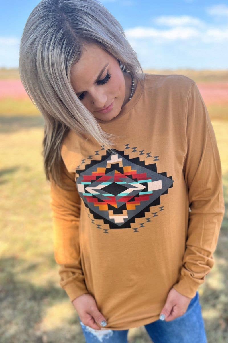 Fall Sunset Long Sleeved Tee