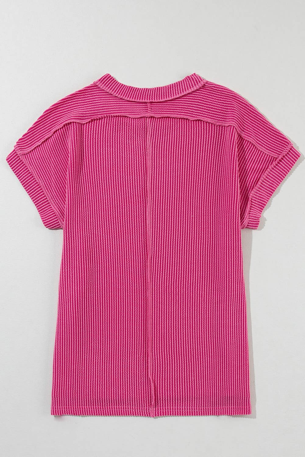 Solid Textured Exposed Seam Too