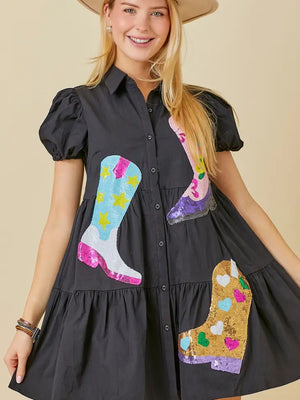 Boot Scooting Dress