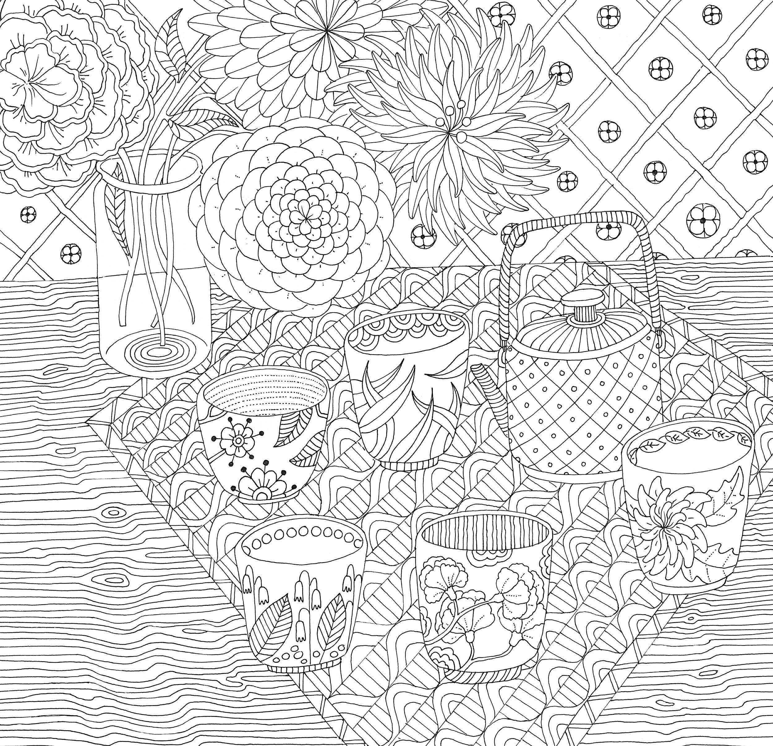 Zen Garden Coloring Book