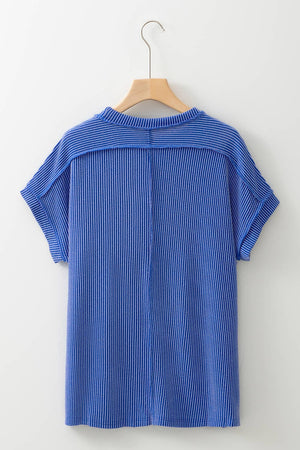Solid Textured Exposed Seam Too