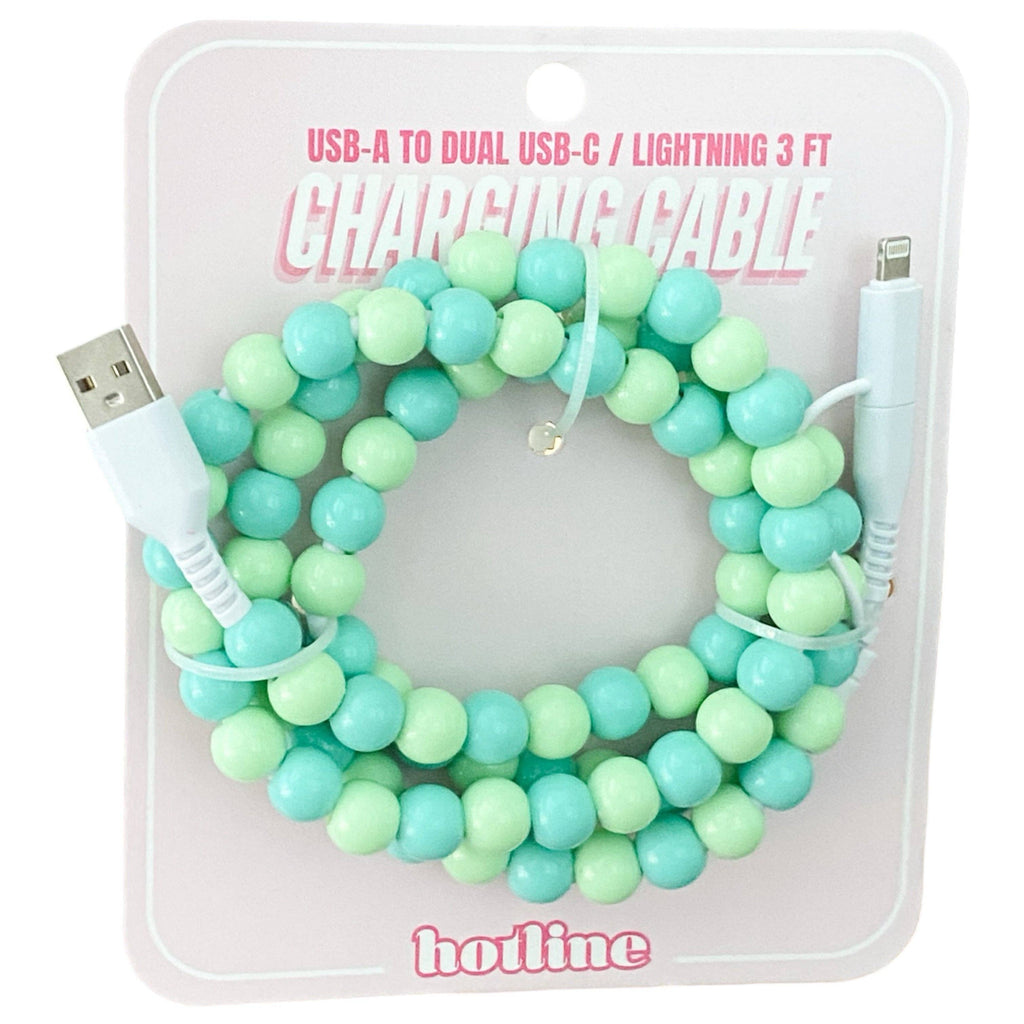 Charging Cable - Green - Easter Basket Gift