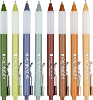 Earth-Tone Gel Pens