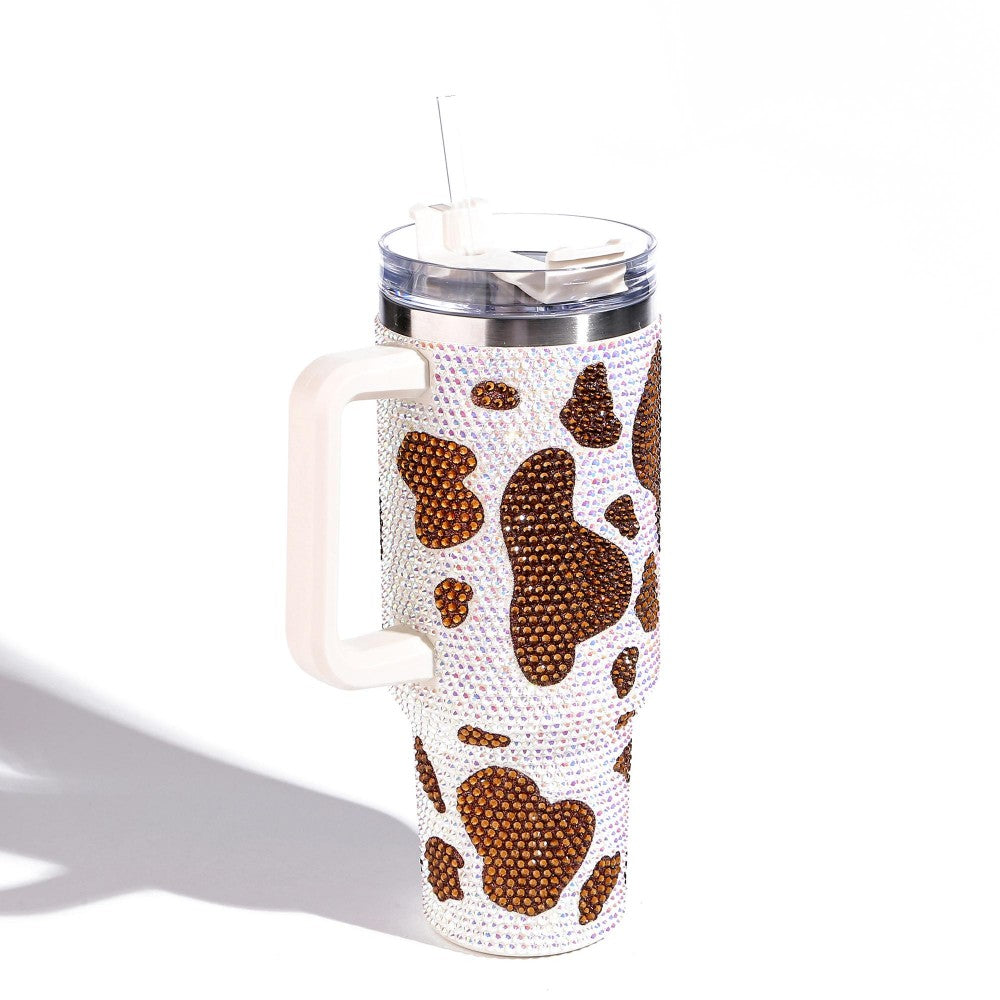 Cow Print Tumbler