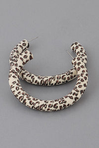 Safari Hoop Earring