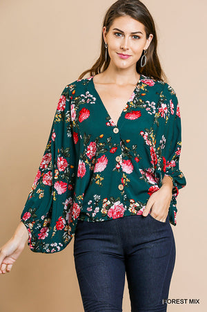 Field of Florals Top