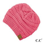 Adult CC Beanie-Messy Bun