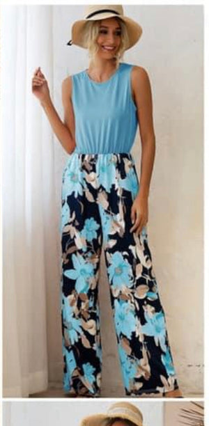 Floral Jumpsuit