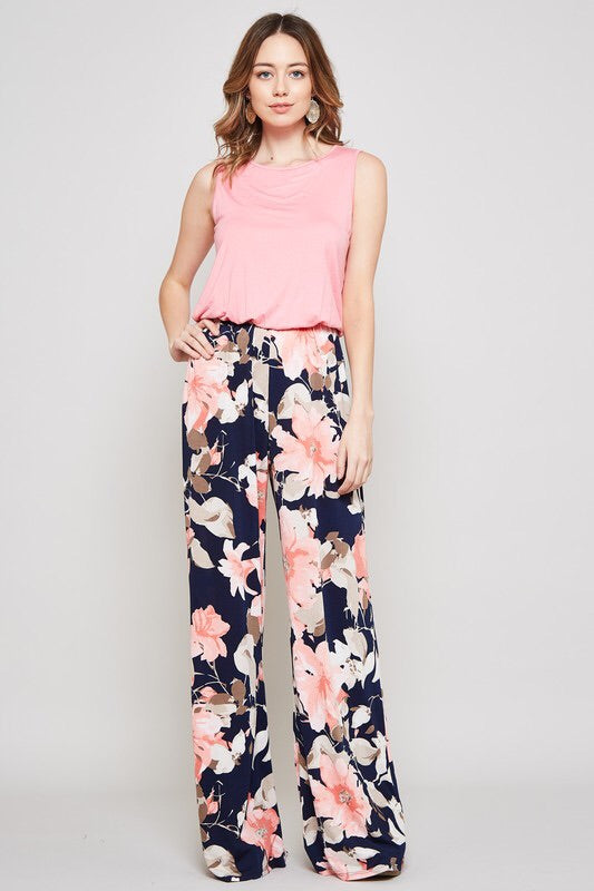 Floral Jumpsuit