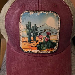 Mountain Cactus Patch Cap