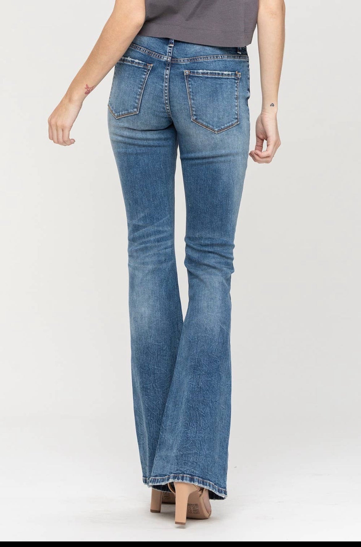 Penny Highrise Flare Jeans