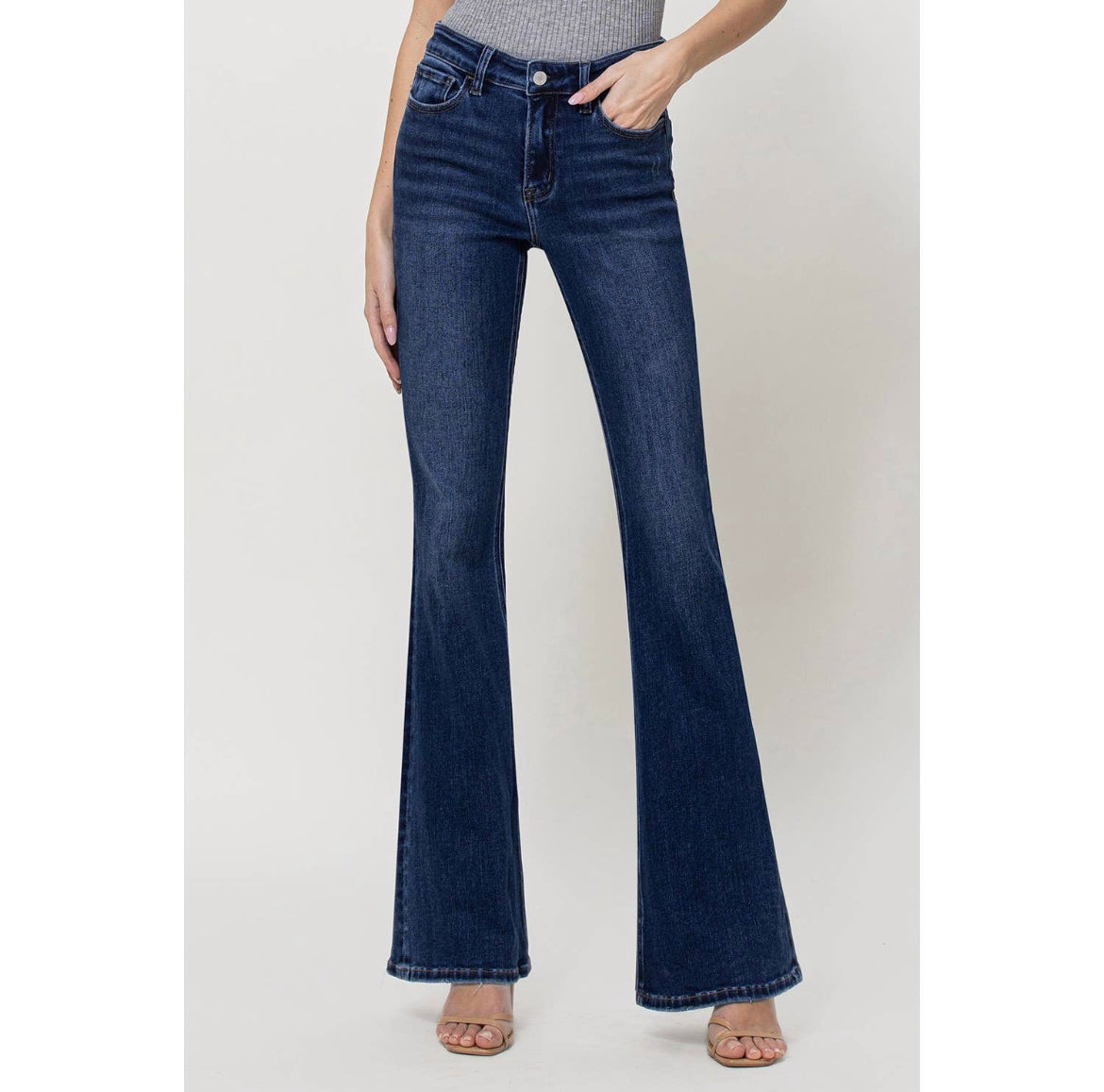 Hope Mid-rise Flare Jeans