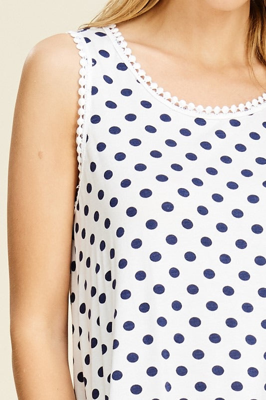 Polka Dot Tank