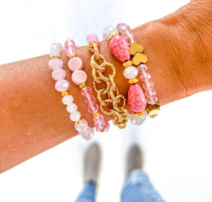 Valentine Stack Bracelets