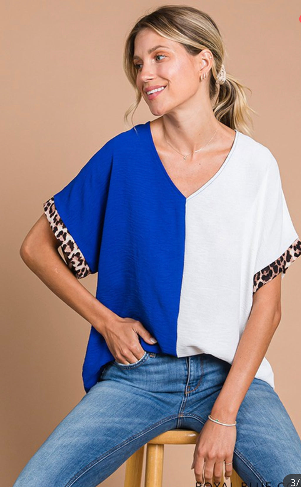 Breezy Blues Top