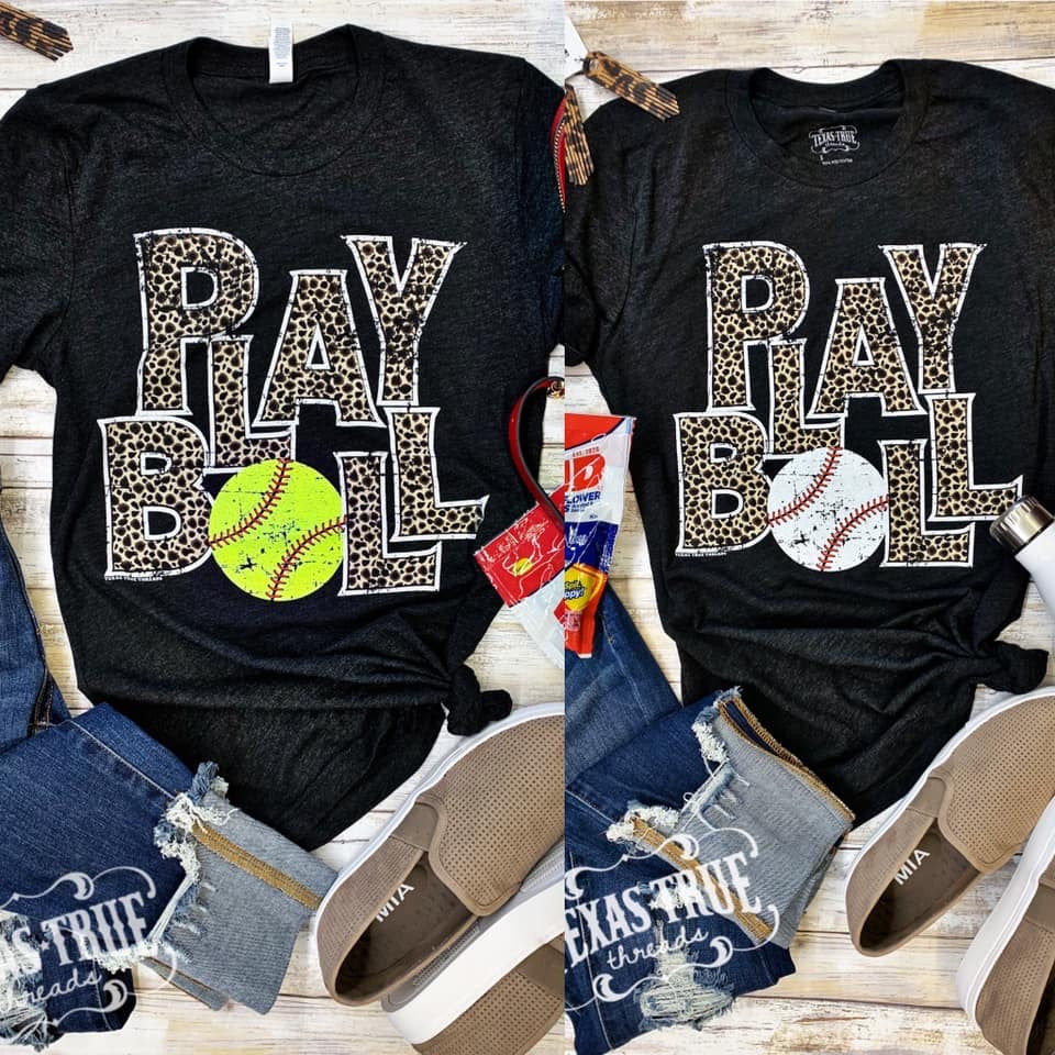 Play ball tee