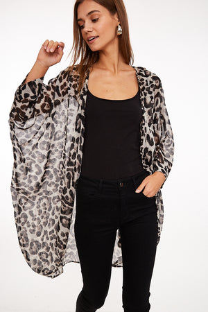 Leopard Kimono