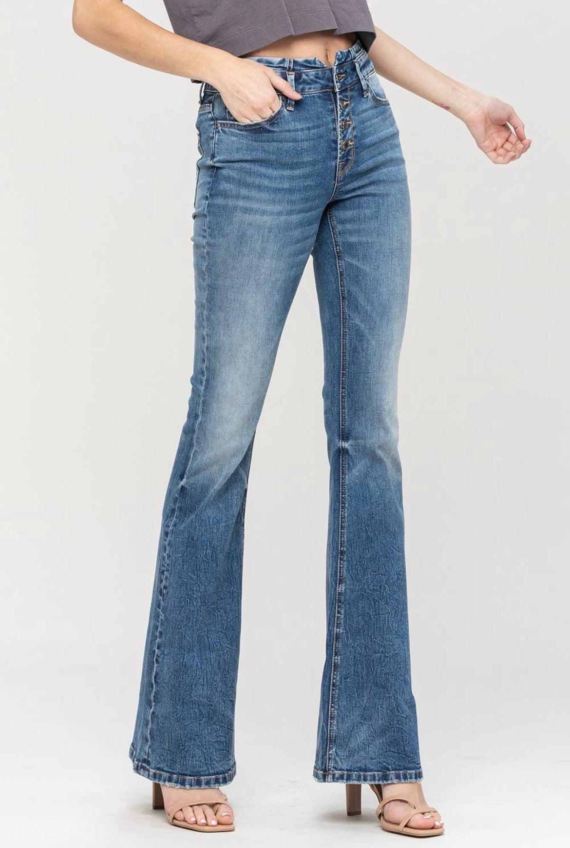 Penny Highrise Flare Jeans